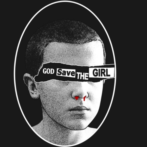 Stranger Things God save the girl men's graphic t-shirt size L - Picture 2 of 4